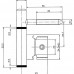 OPDEKPAUMELLE Z LS/RS 75X14MM M7 POLYNORM INMETSELKOZIJN