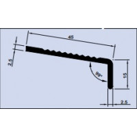 RENOVATIE TRAPKANT 45X15 99 GRADEN