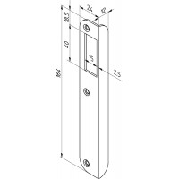 OPDEK HOEKSLUITPLAAT HP635/12 GEGALVANISEERD LINKS