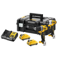 DEWALT ACCU COMBI SET DCK2110L2T-QW [DCK2110L2T-QW]