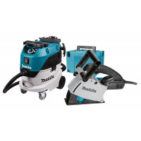 MAKITA DK0093J COMBISET SLEUVENZAAG MET STOFZUIGER