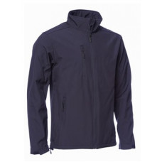 JAS SOFTSHELL NAVY BLAUW MAAT L