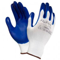 HANDSCHOEN ANSELL HYFLEX 11-900 BLAUW NITRIL MAAT 10