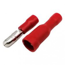 KABELSCHOEN ROOD VERBINDING CONNECTOR GEISOLEERD VER1,25R