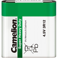 BATTERIJ CAMELION GREEN ZINC 1 X 3R12 4.5V