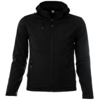 M-WEAR SOFTSHELL JAS 6100 ZWART MAAT XXXL