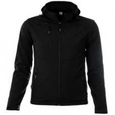 M-WEAR SOFTSHELL JAS 6100 ZWART