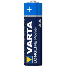 BATTERIJ VARTA LONGLIFE POWER AA ALKALIN 1,5V LR06 BLISTER á 4