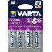 BATTERIJ VARTA LITHIUM AA BLISTER á 4