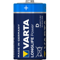 BATTERIJ VARTA HIGH ENERGY D/R20 BLISTER á 2