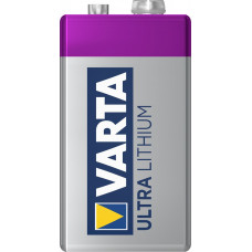 BATTERIJ VARTA LITHIUM 9V LI 1200MAH 1543YLW-100