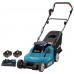 MAKITA LXT 2X18 V ACCU GRASMAAIER 38 CM DLM382CM2