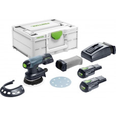 FESTOOL ACCU-EXCENTERSCHUURMACHINE ETSC 125 3,0 I-PLUS