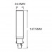 LED SPAARLAMP OSRAM DULUX 7W 830 / G24D-2 3000K 640LM