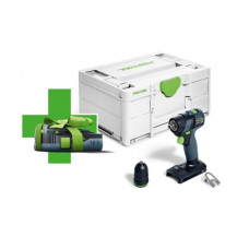 ACCU-SCHROEFBOORMACHINE FESTOOL TXS 18-BASIC-3,0 MET GRATIS ACCU