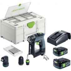 ACCU-SCHROEFBOORMACHINE FESTOOL CXS 12 2,5-SET