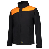 SOFTSHELL BICOLOR NADEN BLACKORANGE M