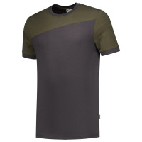 T-SHIRT BICOLOR NADEN DARKGREYARMY XL