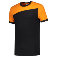 T-SHIRT BICOLOR NADEN BLACKORANGE M