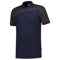 POLOSHIRT BICOLOR NADEN INKDARKGREY XXL