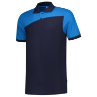 POLOSHIRT TRICORP BICOLOR NADEN INK-TURQUOISE M