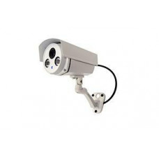 DUMMY CAMERA OUTDOOR BULLET MET LED LAMPJE ZWART