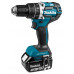 MAKITA DHP484RTJ 18 V KLOPBOOR-/SCHROEFMACHINE +2 ACCU'S +LA