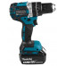 MAKITA DHP484RTJ 18 V KLOPBOOR-/SCHROEFMACHINE +2 ACCU'S +LA