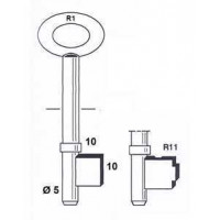 DOP KLAVIERSLEUTEL CARAVAN/BORST R11