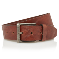 LEDEREN RIEM TIMBELT VEGAS 418 COGNAC 85CM