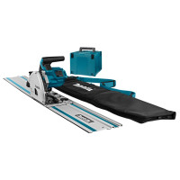 MAKITA DSP600ZJ2 2X18V INVALCIRKELZAAG 165MM MET LINIAAL