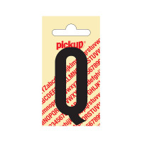 PLAKLETTER NOBEL 60 MM ZWART Q