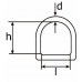 HALFRONDE D-RING GELAST VERZINKT 7X50X45 362-075E