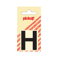 PLAKLETTER HELVETICA 40 MM ZWART H