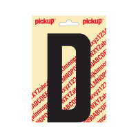 PLAKLETTER NOBEL 150MM ZWART D