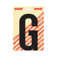 PLAKLETTER NOBEL 150MM ZWART G