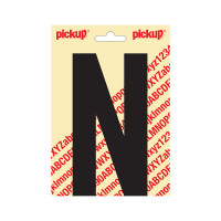 PLAKLETTER NOBEL 150MM ZWART N