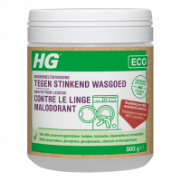 HG ECO WASMIDDELTOEVOEGING TEGEN STINKEND WASGOED 500 GR