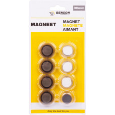 MAGNEET SET 8-DELIG Ø 3CM