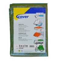 DEKKLEED COVER PE ECONOMY 100GR/M² 8X12M OLIJFGR