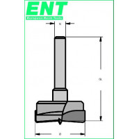 CILINDERKOPBOOR HM 35X60MM KOLF 8MM