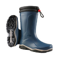 DUNLOP BLIZZARD WINTERLAARS GEVOERD BLAUW MAAT 41