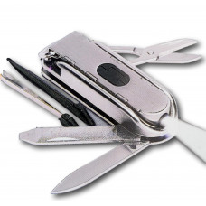 ZAKMESJE TRAVEL BUG MULTITOOL 5-DELIG MET LAMPJE