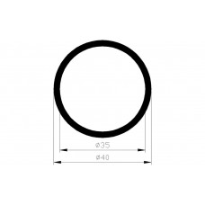 ALUMINIUM BLANK BUIS Ø 40X35