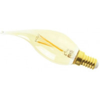 LEDLAMP FILAMENT TIPKAARSLAMP E14 GOLD KOOLDRAAD LOOK 2 WATT 713172