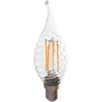 LEDLAMP TIPKAARS GEDRAAID 4W E14 FILAMENT WW DIMDAAR SKU4388