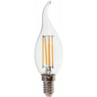 LEDLAMP TIPKAARS 230V-4W E14 FILAMENT WARM WIT SKU4302