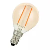 LEDLAMP FILAMENT KOGEL G45 E14 2W 2200K GOUD