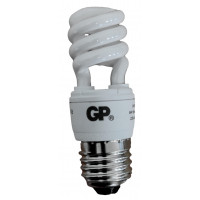 SPAARLAMP GP ENERGY SAVING LAMP MINI HALF SPIRAAL 9W-E27 WARM WIT