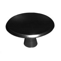 KNOP ROND 30MM + BOUT M4 ZWART